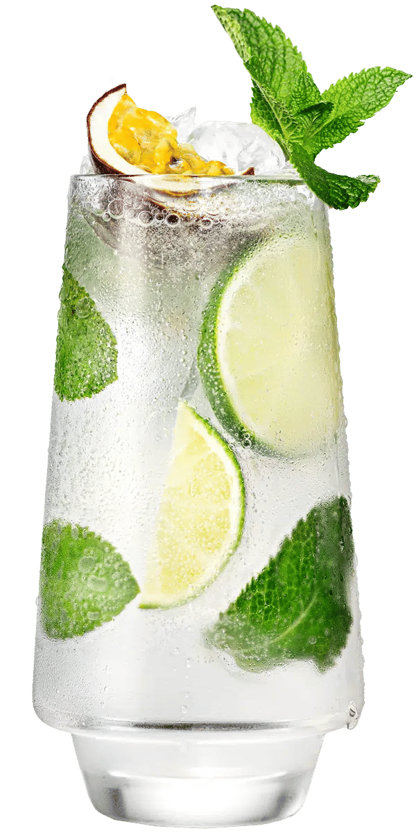 Malibu passion fruit mojito