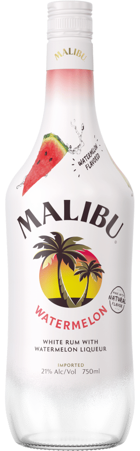 Malibu Watermelon bottle