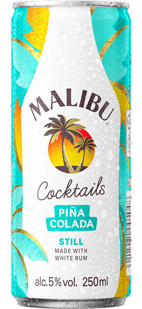 Malibu RTD Pina Colada can packshot