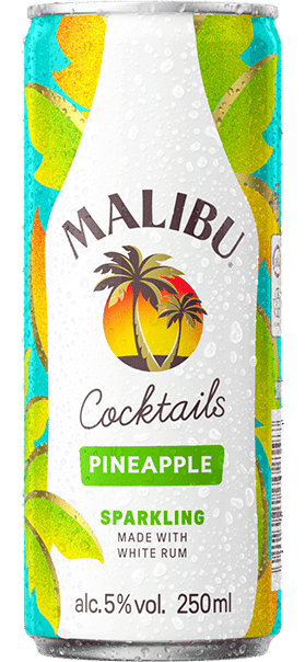 Malibu RTD Pineapple can packshot