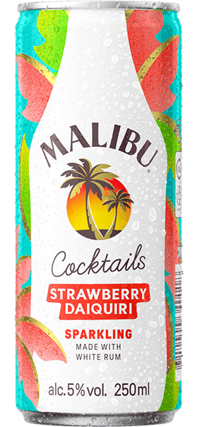 Malibu RTD Strawberry Daiquiri can packshot