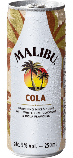 Malibu RTD can with cola