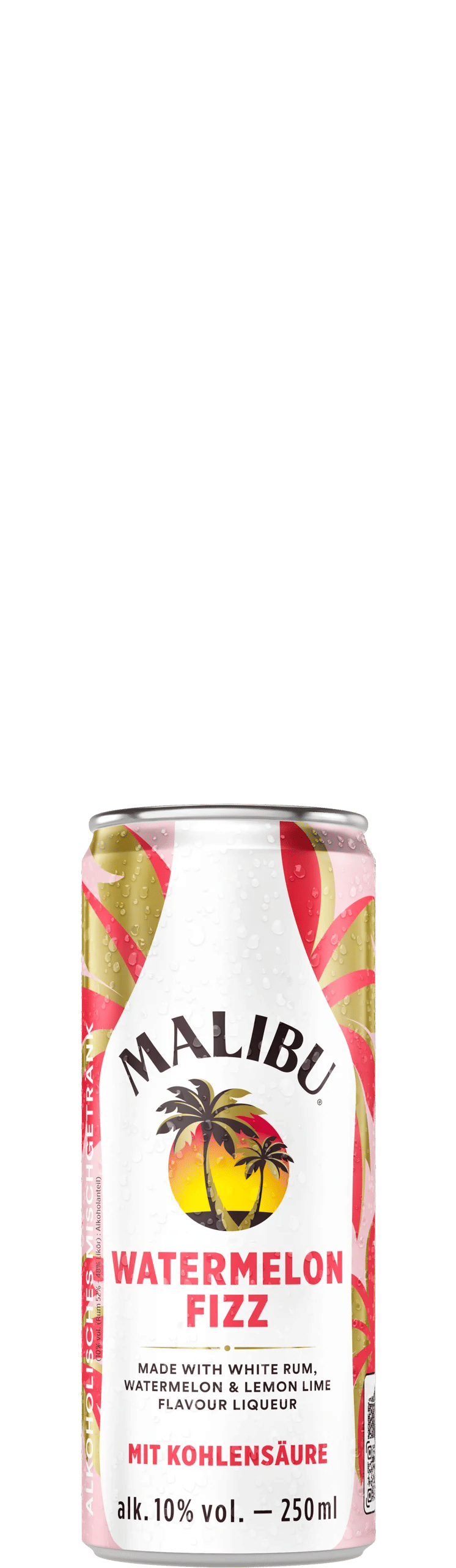 Malibu RTD can with watermelon fizz