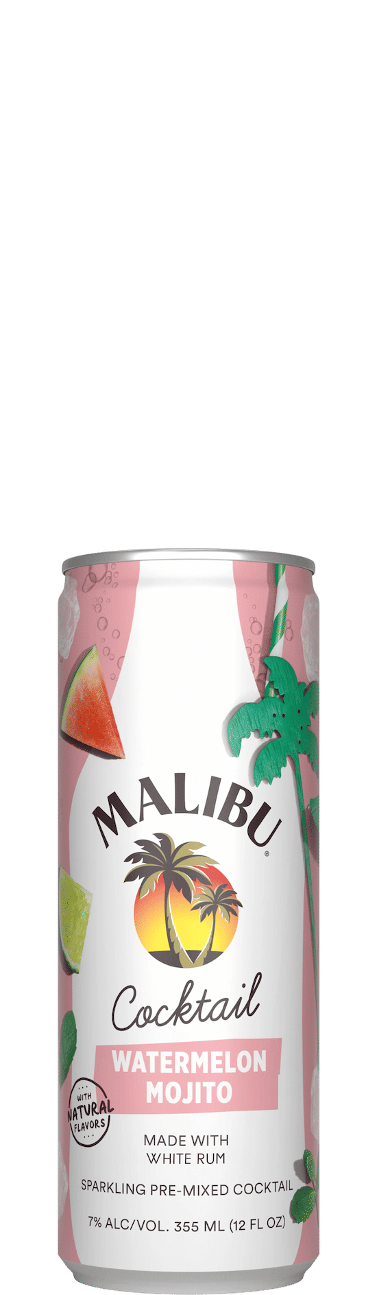 Malibu RTDD Cocktail can watermelon mojito