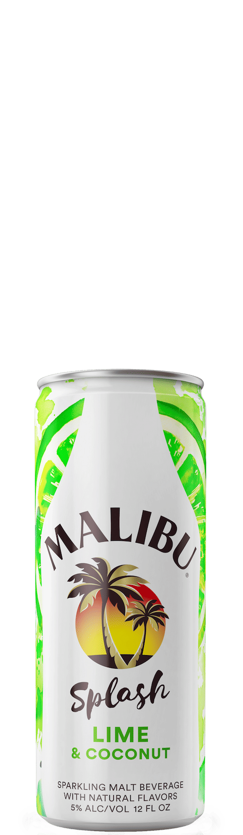Malibu Lime Coconut Splash Can