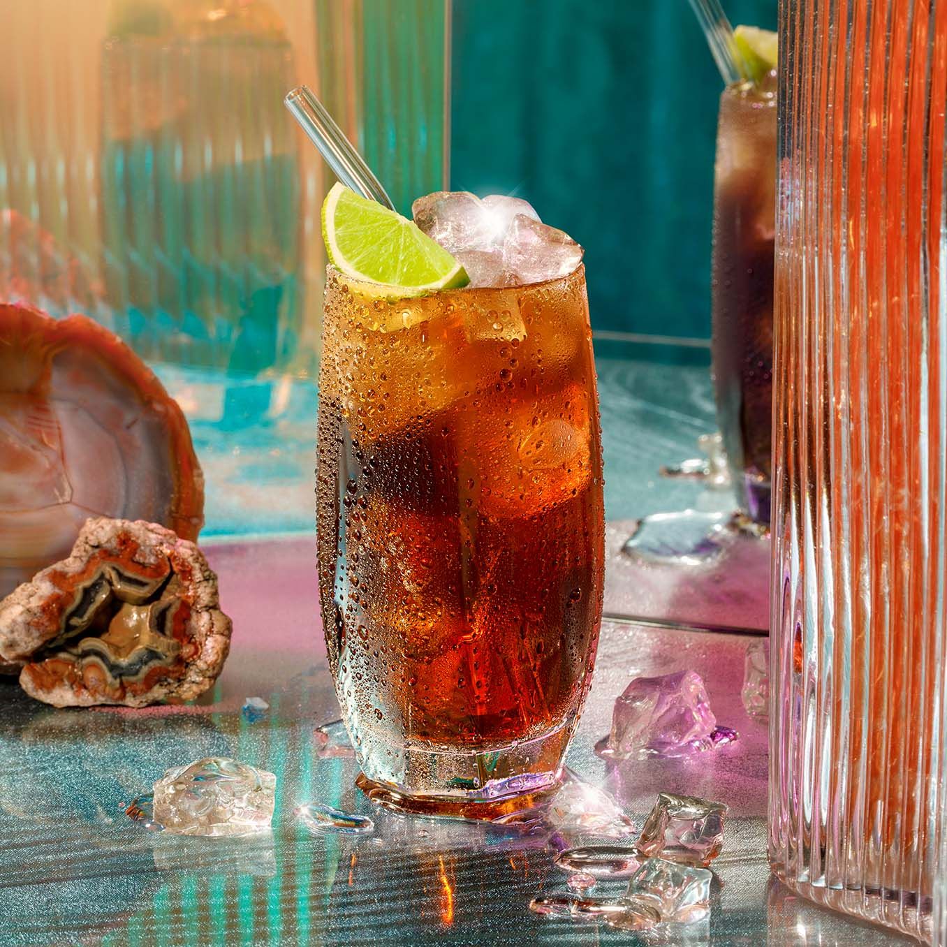 Malibu black with cola