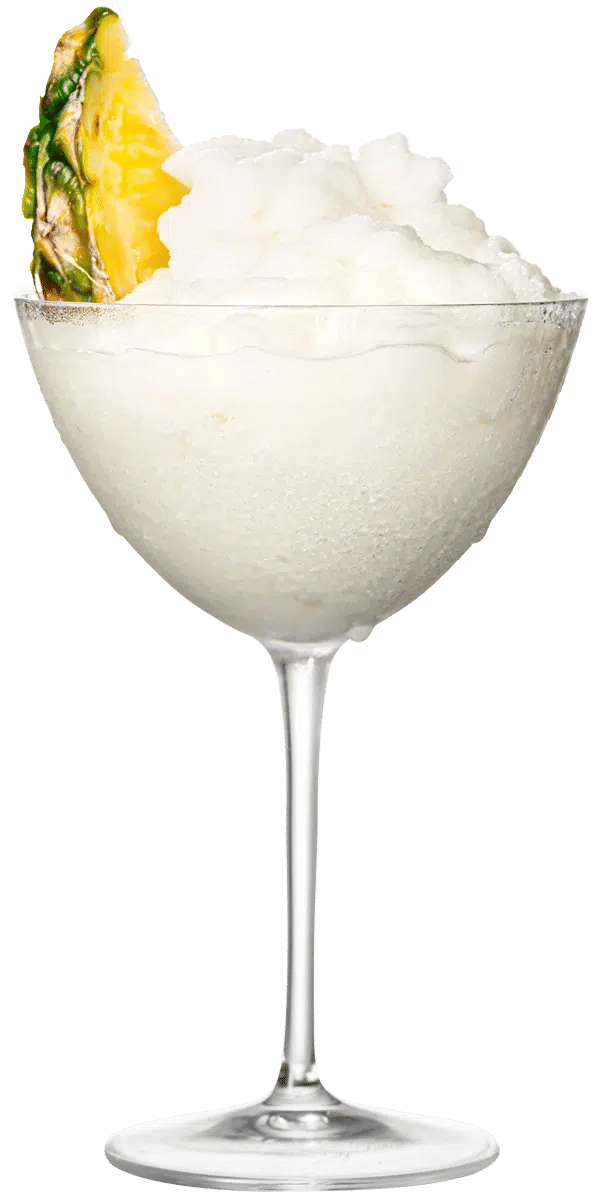 Malibu frozen piña colada cocktail