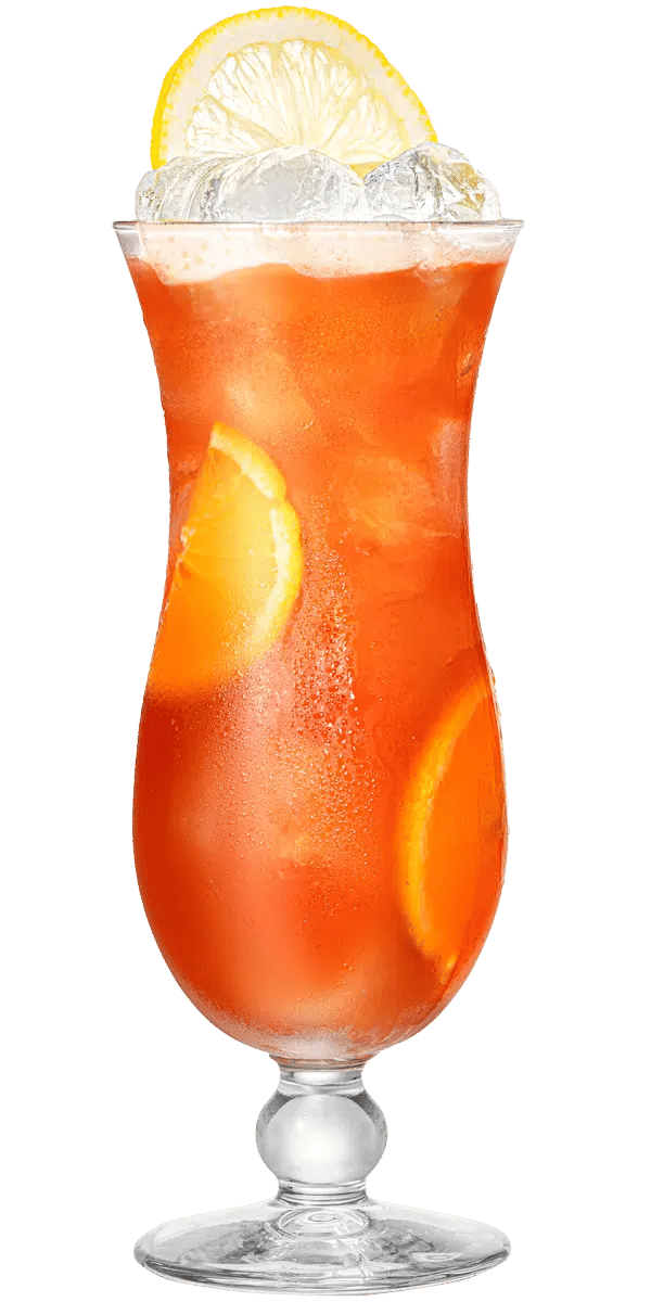 Malibu passion fruit hurricane