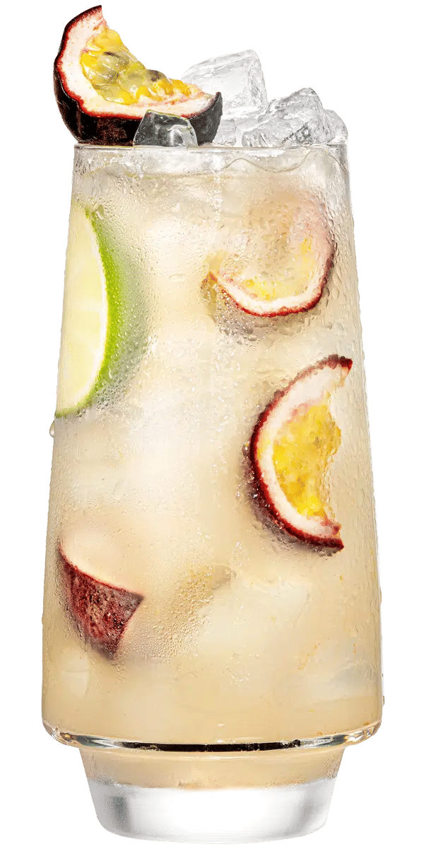 Malibu passion fruit lemonade
