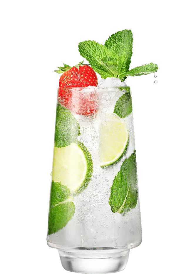 Malibu Strawberry Mojito 650×932 Malibu Strawberry Mojito
