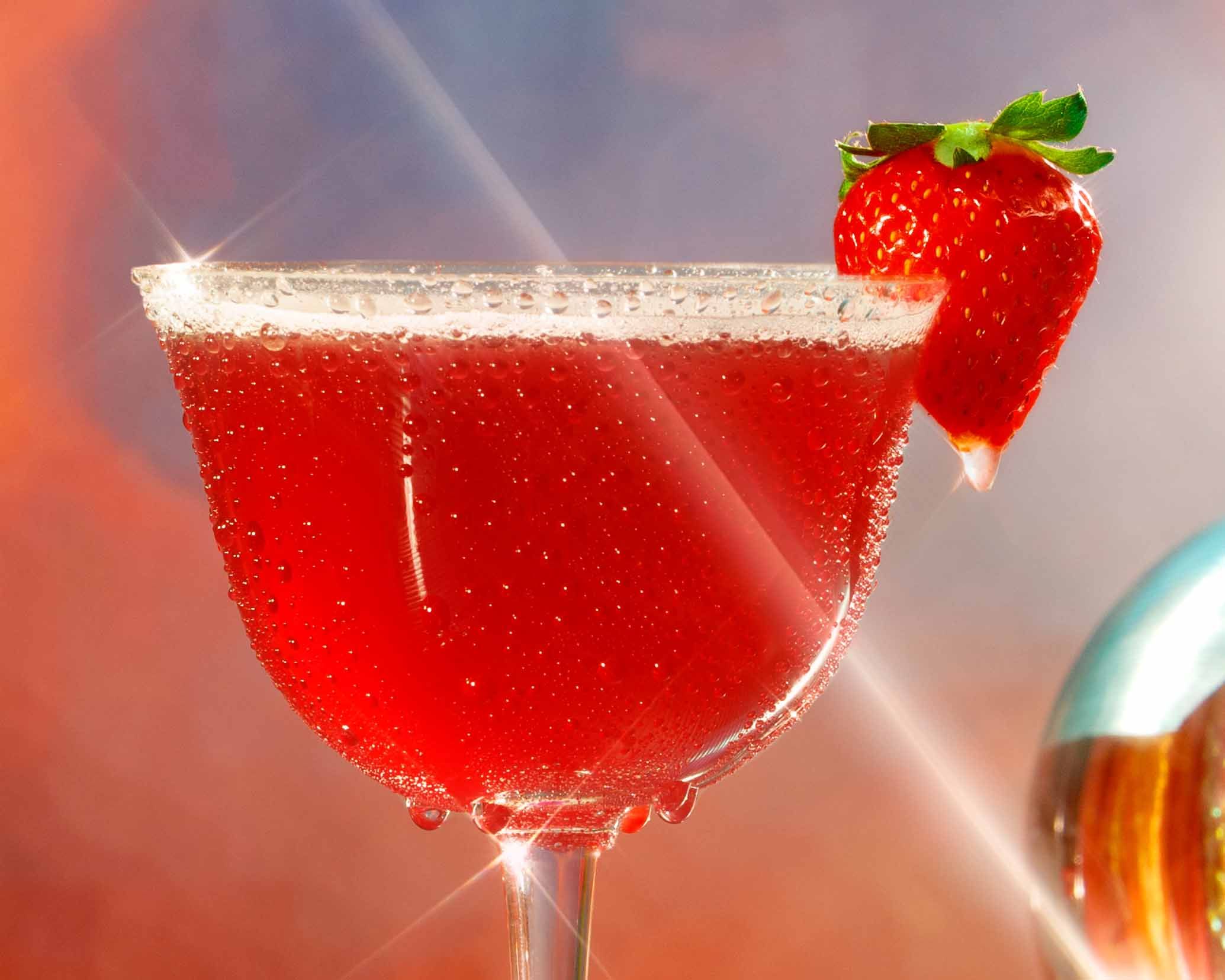 Malibu strawberry daiquiri