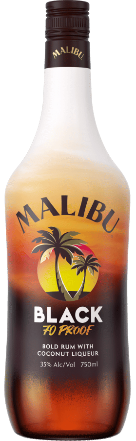 Malibu black bottle