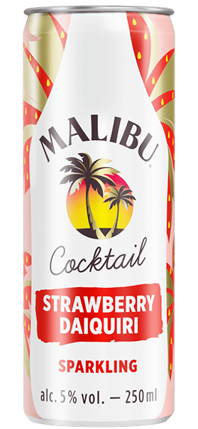 Malibu Strawberry daiquiri can