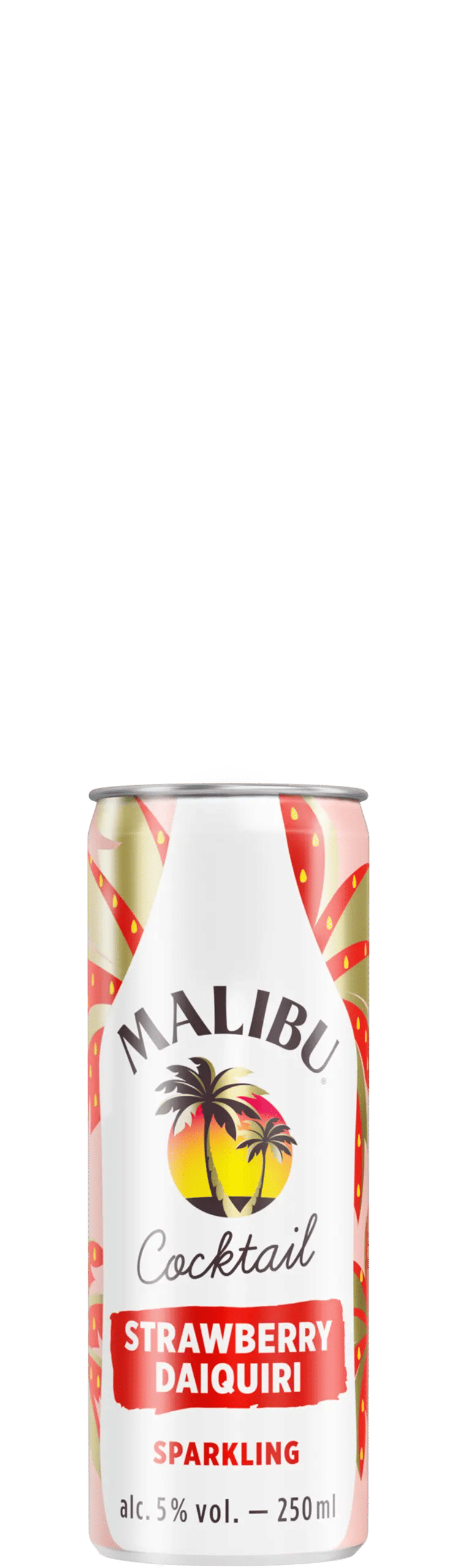 Malibu Strawberry daiquiri can