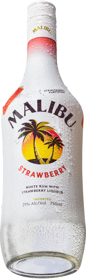 Malibu Strawberry bottle