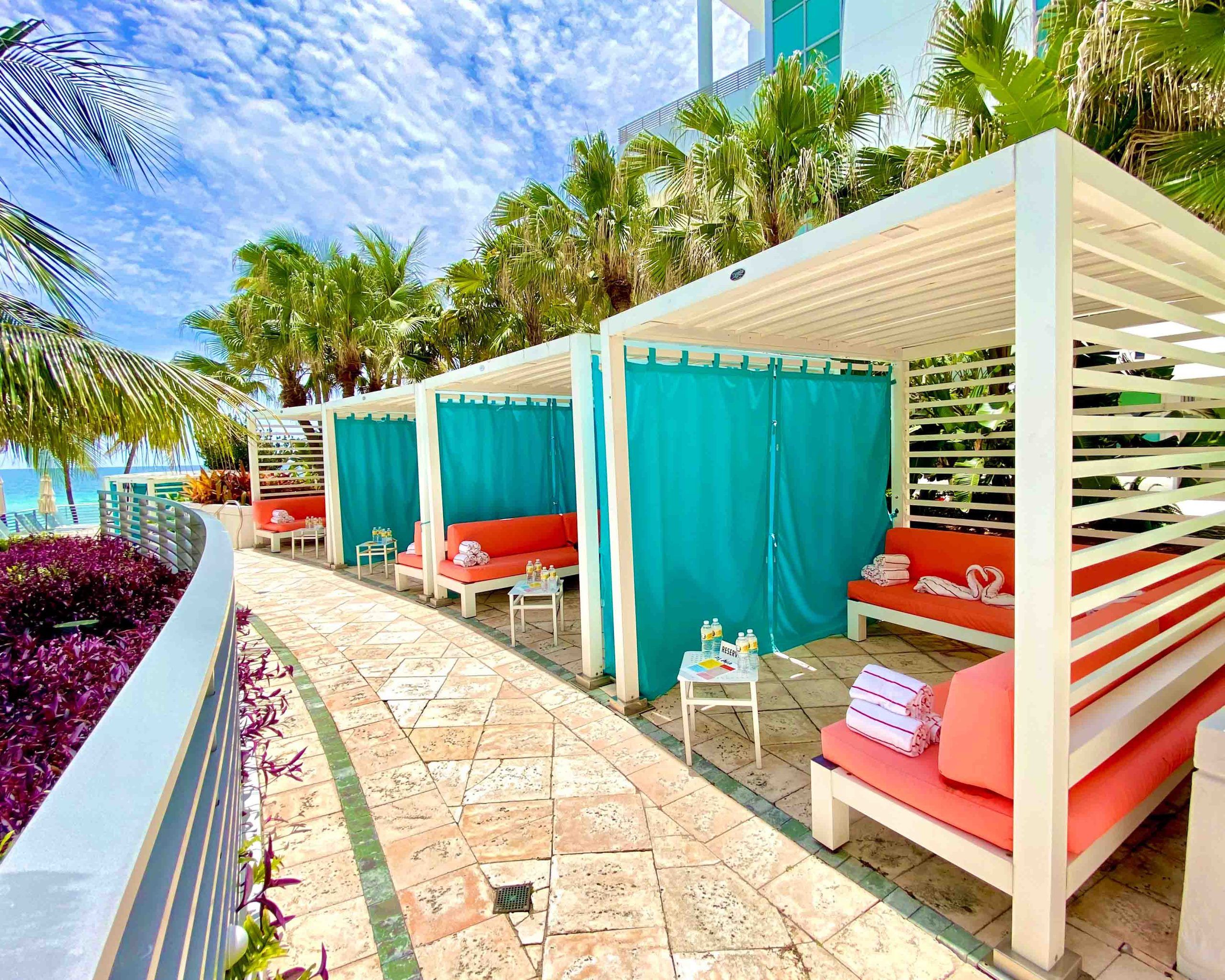 Top Terrace cabanas