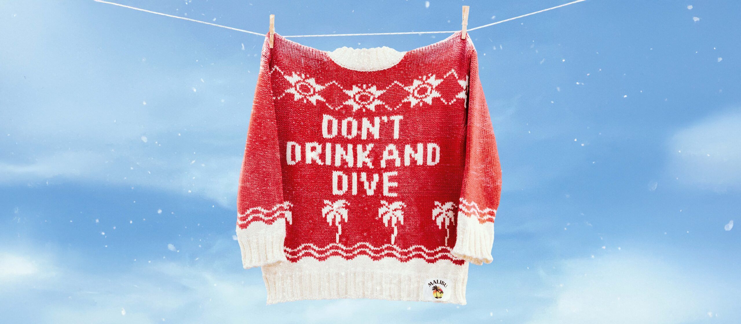 Malibu Tom Daley Jumper Dont drink and dive