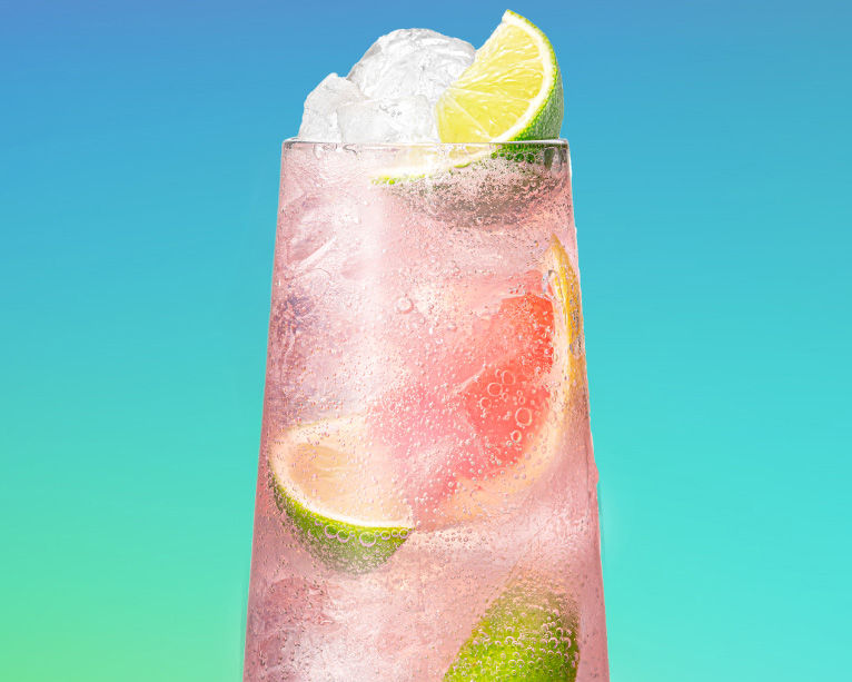 Malibu Pink Grapefruit Soda