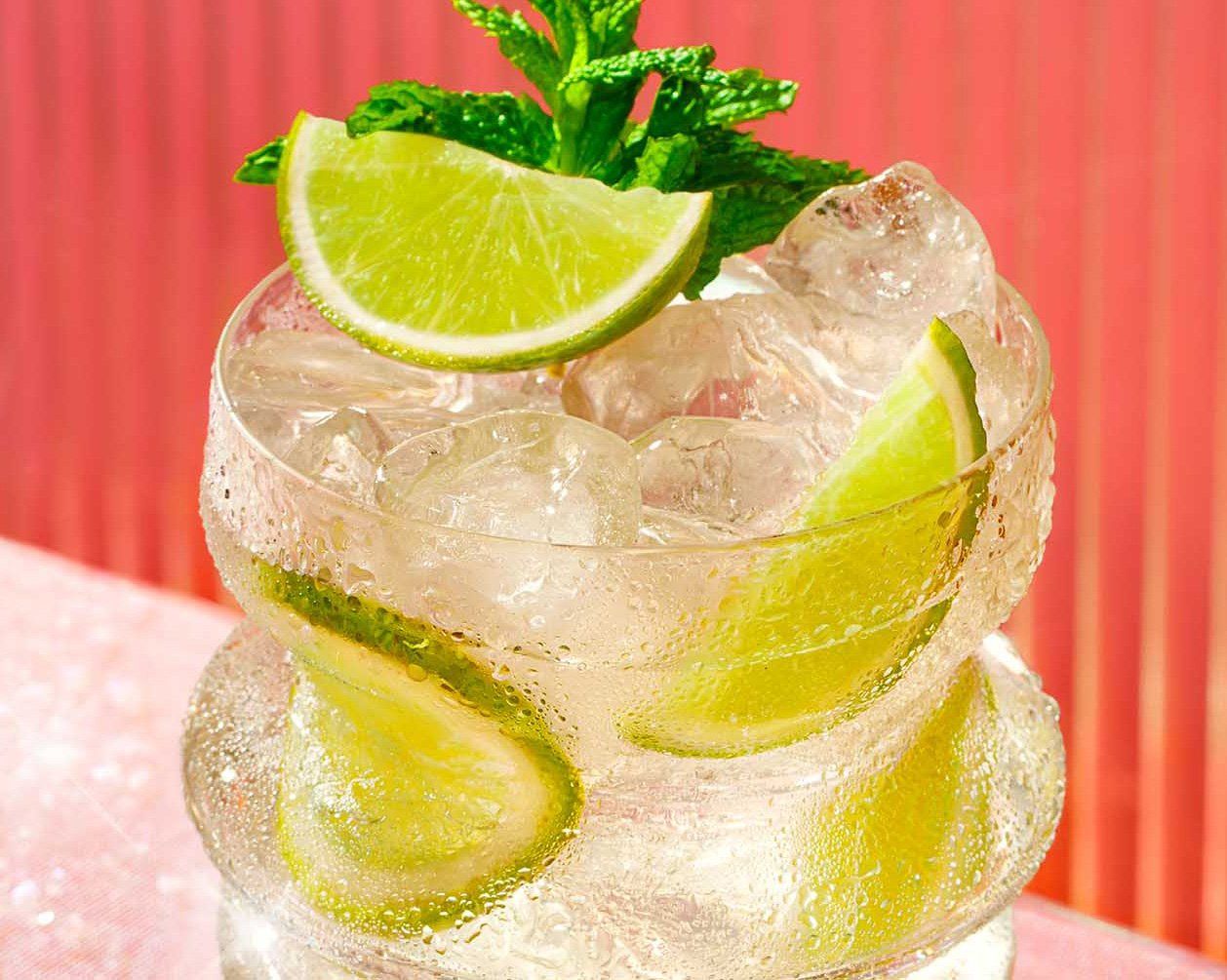 Malibu spritz close up