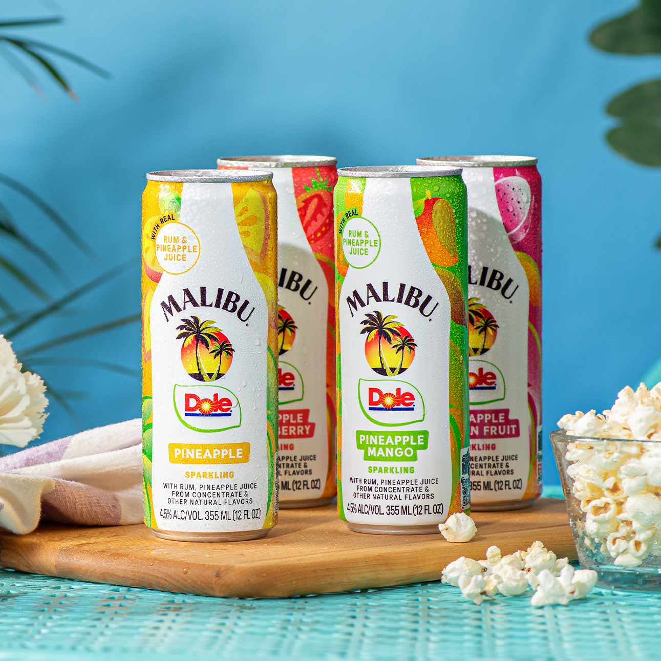Malibu & Dole® Pineapple Dragonfruit Can - Malibu Drinks