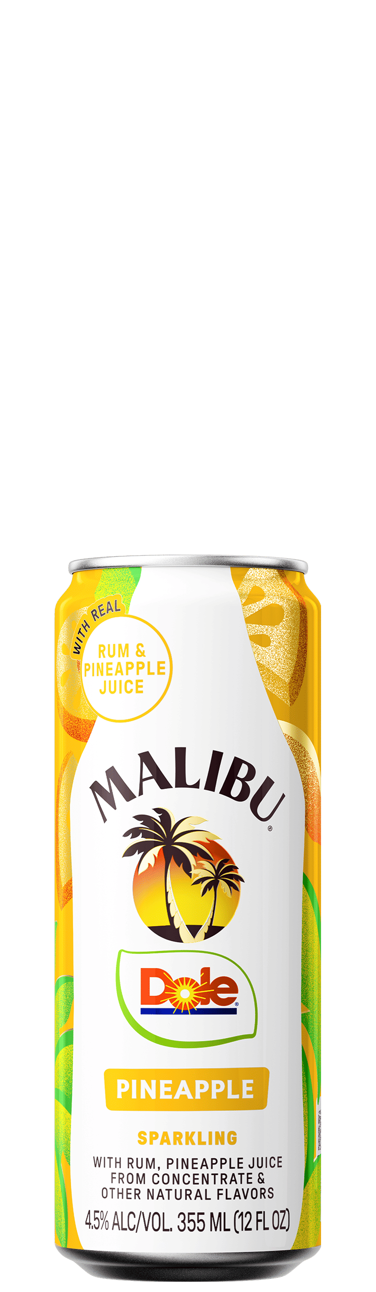 Malibu Dole Pineapple Can
