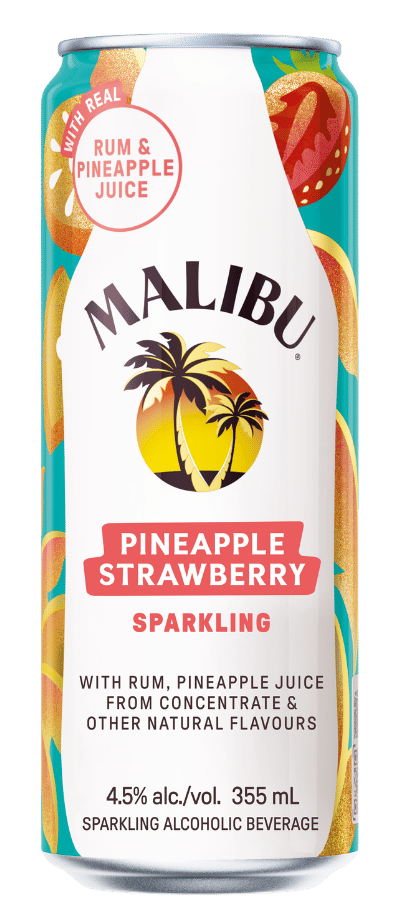 Malibu Pineapple Strawberry Can