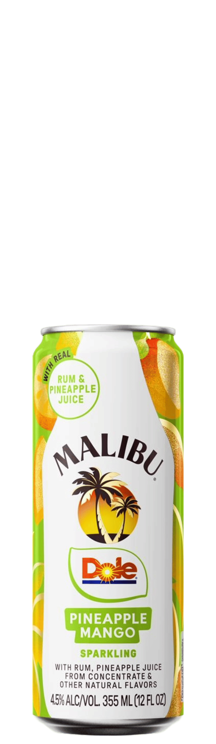 Malibu Dole Pineapple Mango Can
