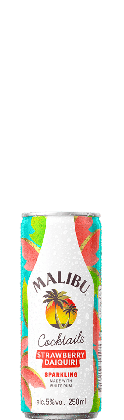 Malibu Strawberry daiquiri can