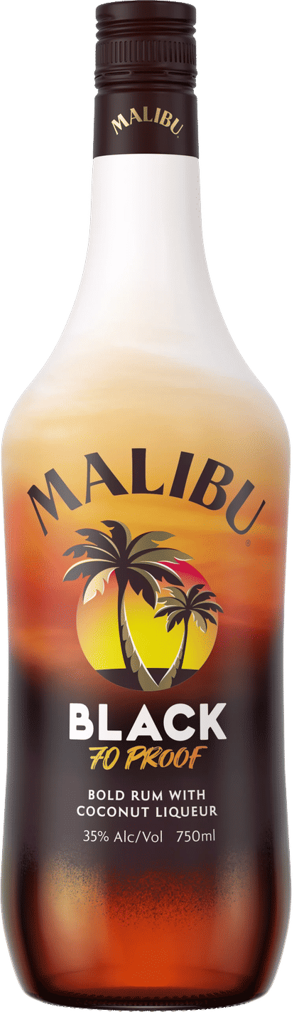 Malibu Black bottle