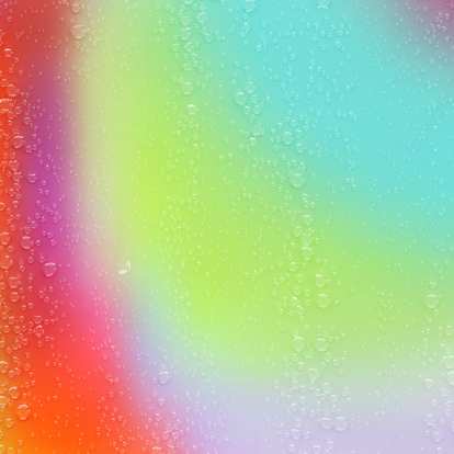 Malibu gradient background with condensation