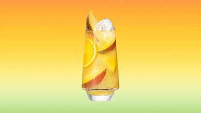 Malibu Mango and Orange Juice cocktail
