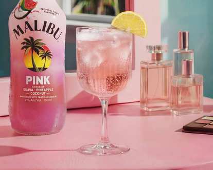 Malibu Pink Drink Vanity Girls Night