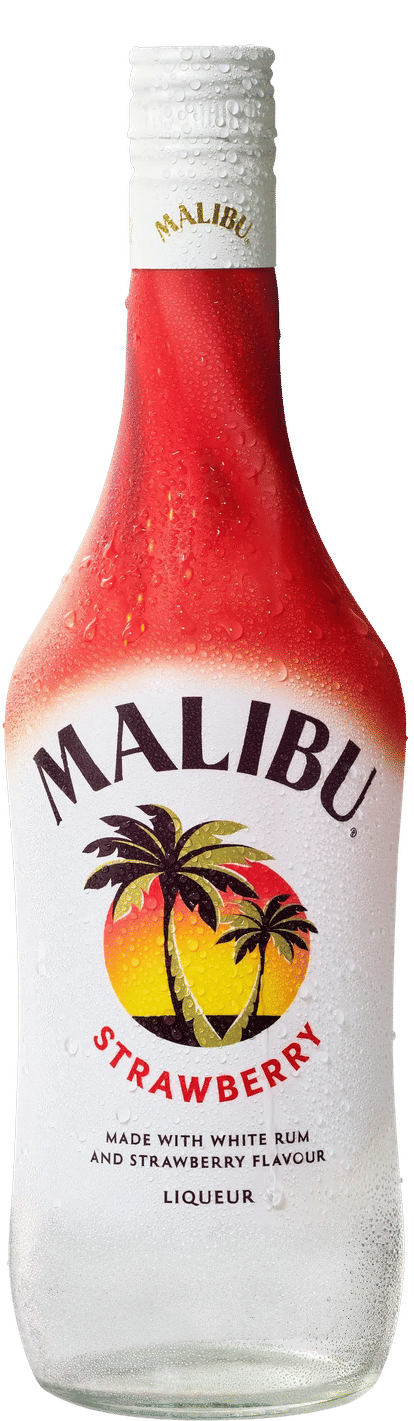 Malibu Strawberry bottle