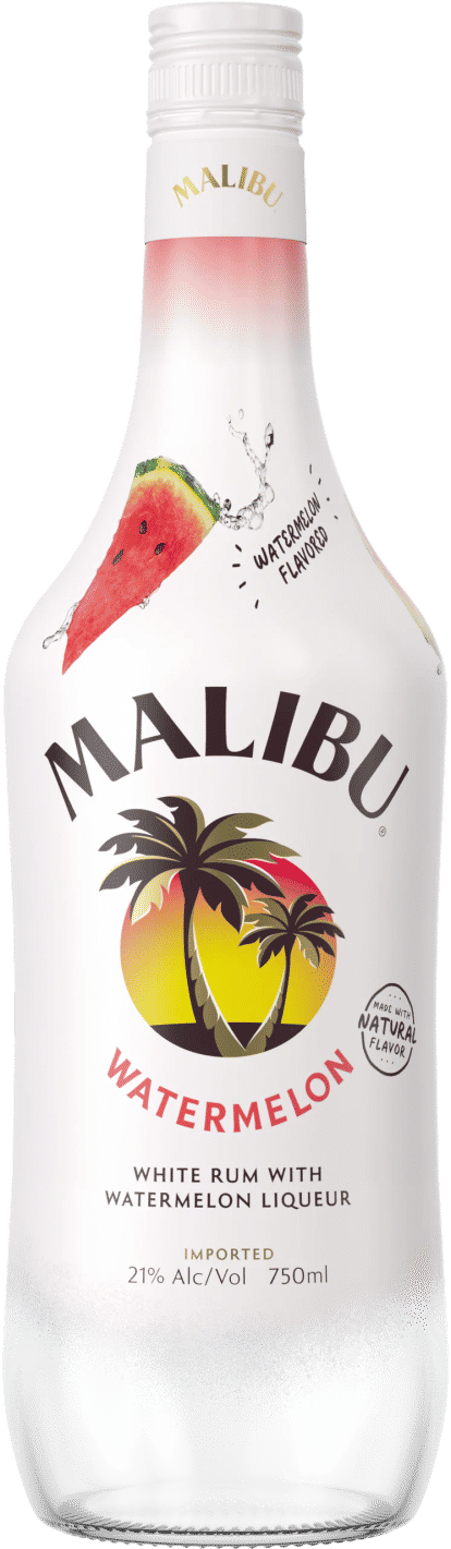 Malibu Watermelon bottle