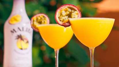 Two Malibu Passionfruit Daiquiri