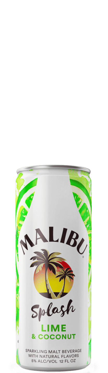 Malibu RTD Lime coconut can