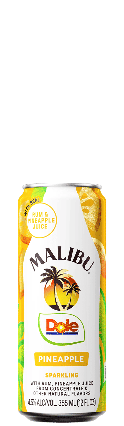 Malibu Dole Pineapple Can
