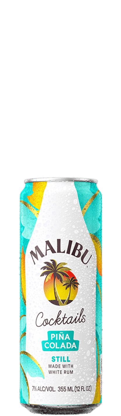 Malibu Piña Colada can