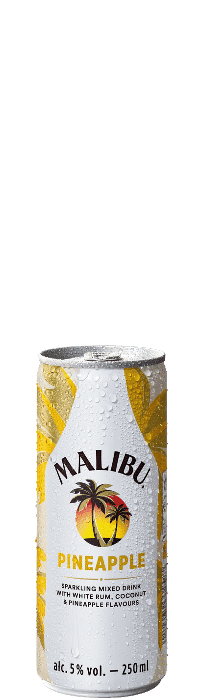 Malibu Pineapple Can