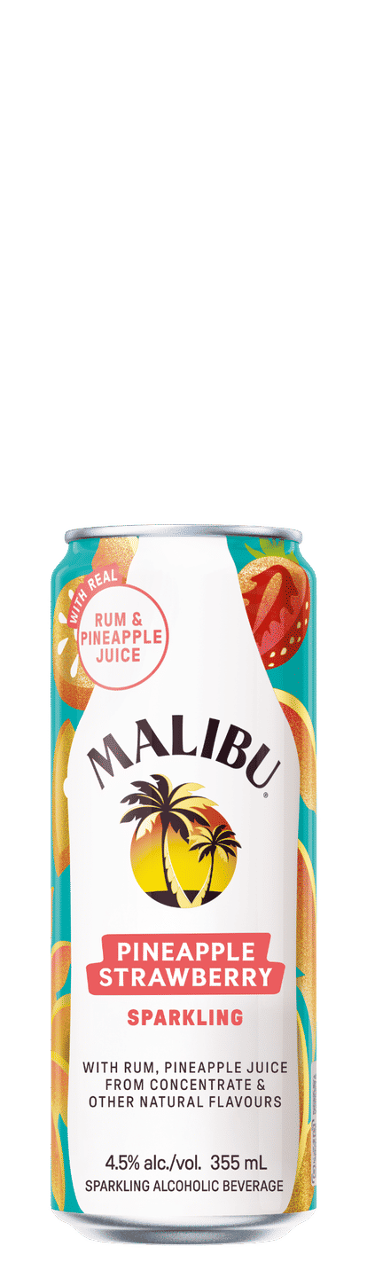 Malibu Pineapple Strawberry Can