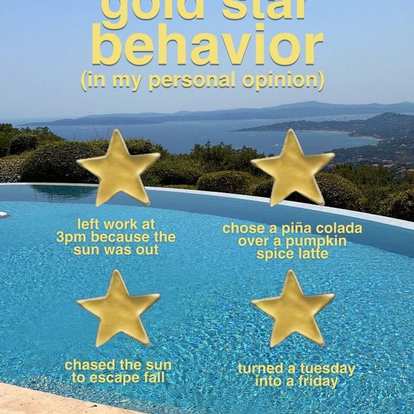 how many gold stars did you get? ⭐⭐⭐⭐⭐

#malibu #goldstarbehavior