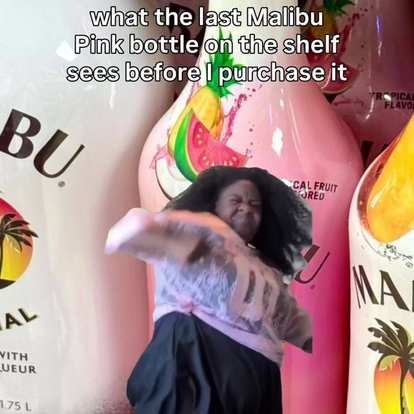 BREAKING: local baddie successfully locates Malibu Pink!